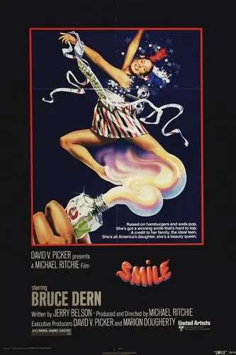 Smile (1975) Women's Colored Tank-Top - idPoster.com