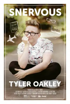 Snervous Tyler Oakley (2015) Men's Colored  Long Sleeve T-Shirt - idPoster.com