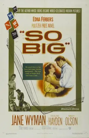 So Big (1953) Drawstring Backpack - idPoster.com