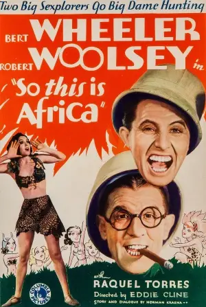 So This Is Africa (1933) Women's Colored T-Shirt - idPoster.com