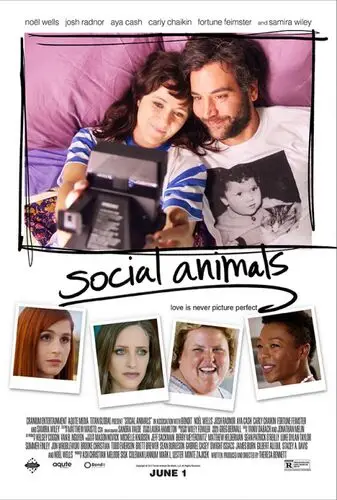 Social Animals (2018) White T-Shirt - idPoster.com