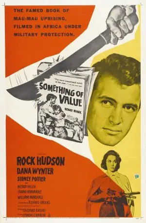 Something of Value (1957) Women's Colored  Long Sleeve T-Shirt - idPoster.com