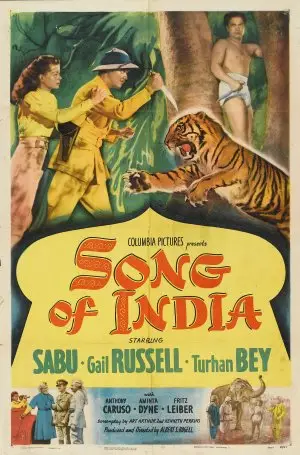 Song of India (1949) Women's Colored  Long Sleeve T-Shirt - idPoster.com