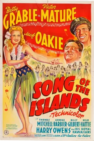 Song of the Islands (1942) Women's Colored T-Shirt - idPoster.com