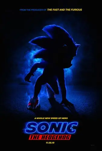 Sonic the Hedgehog (2019) Men's Colored T-Shirt - idPoster.com