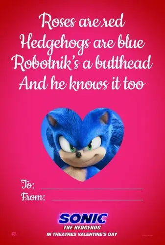 Sonic the Hedgehog (2020) Wall Poster picture 917035