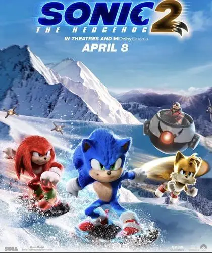 Sonic the Hedgehog 2 (2022) Women's Colored Hoodie - idPoster.com