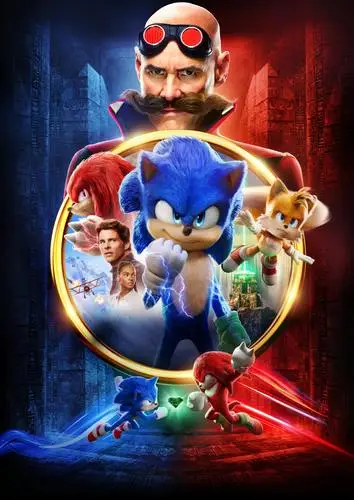 Sonic the Hedgehog 2 (2022) Women's Colored Hoodie - idPoster.com
