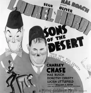 Sons of the Desert (1933) White T-Shirt - idPoster.com
