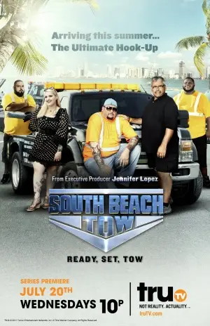 South Beach Tow (2011) Men's Colored  Long Sleeve T-Shirt - idPoster.com