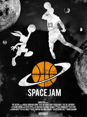 Space Jam (1996) White T-Shirt - idPoster.com