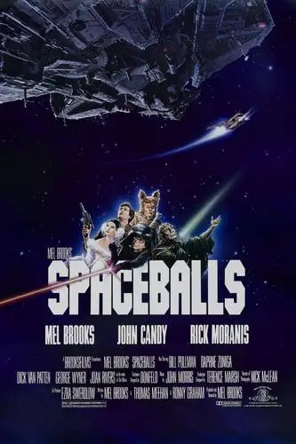 Spaceballs (1987) White Tank-Top - idPoster.com