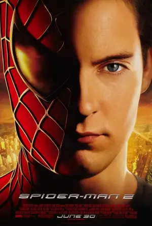 Spider-Man 2 (2004) Men's Colored Hoodie - idPoster.com