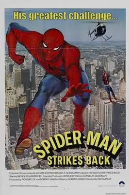 Spider-Man Strikes Back (1978) White Tank-Top - idPoster.com