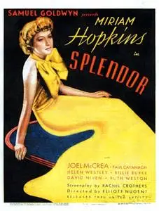 Splendor (1935) posters and prints