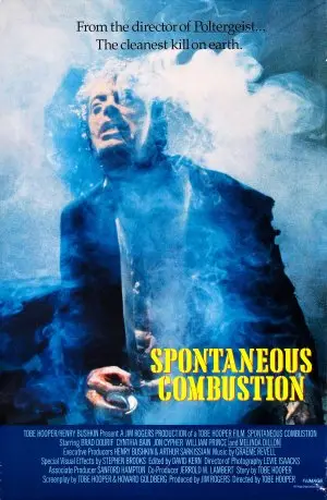 Spontaneous Combustion (1990) White Tank-Top - idPoster.com
