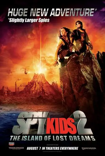 Spy Kids 2: The Island of Lost Dreams (2002) Men's Colored T-Shirt - idPoster.com