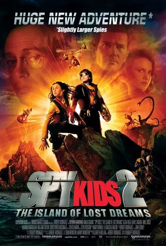 Spy Kids 2: The Island of Lost Dreams (2002) Drawstring Backpack - idPoster.com