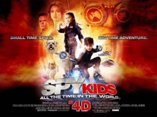 Spy Kids: All the Time in the World in 4D (2011) Drawstring Backpack - idPoster.com