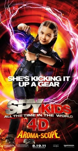 Spy Kids: All the Time in the World in 4D (2011) Kitchen Apron - idPoster.com