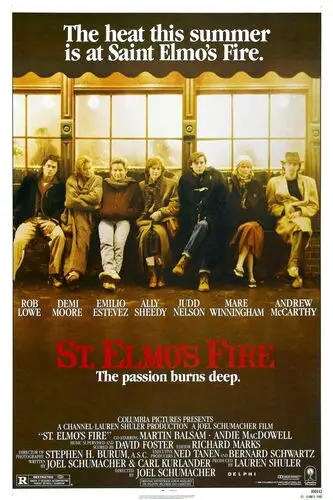 St. Elmo's Fire (1985) Protected Face mask - idPoster.com