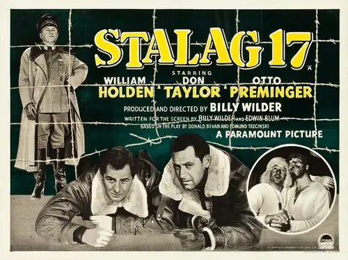 Stalag 17 (1953) Drawstring Backpack - idPoster.com