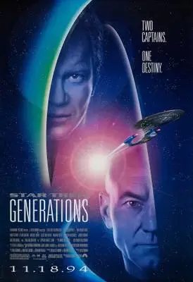 Star Trek: Generations (1994) Women's Colored T-Shirt - idPoster.com