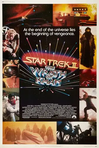 Star Trek II: The Wrath of Khan (1982) Men's Colored Hoodie - idPoster.com