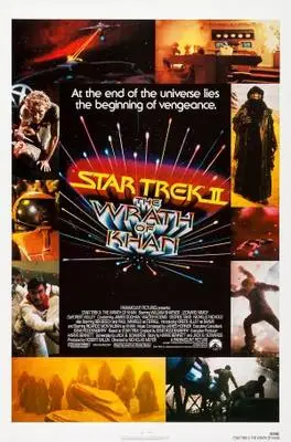 Star Trek: The Wrath Of Khan (1982) Women's Colored T-Shirt - idPoster.com