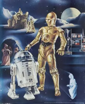 Star Wars (1977) White T-Shirt - idPoster.com