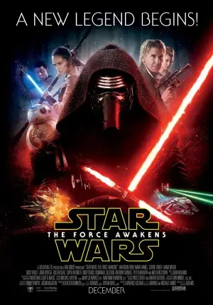 Star Wars The Force Awakens (2015) Men's Colored Hoodie - idPoster.com