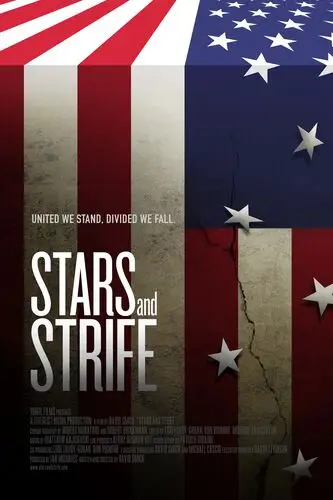 Stars and Strife (2020) White Tank-Top - idPoster.com