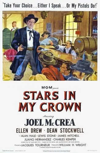 Stars in My Crown (1950) Men's Colored  Long Sleeve T-Shirt - idPoster.com
