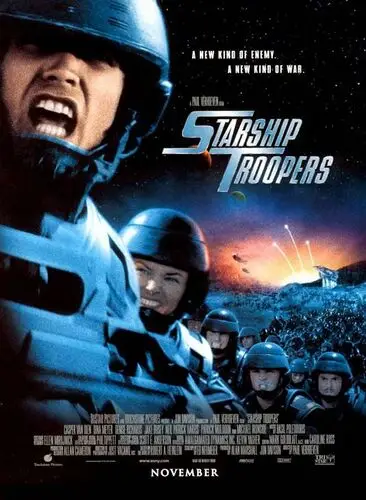 Starship Troopers (1997) White T-Shirt - idPoster.com