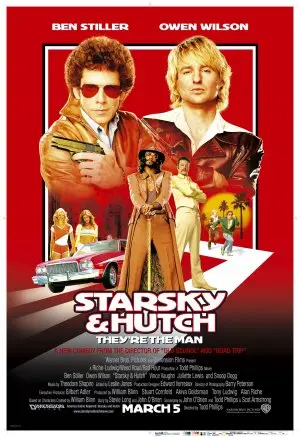 Starsky And Hutch (2004) Men's Colored  Long Sleeve T-Shirt - idPoster.com