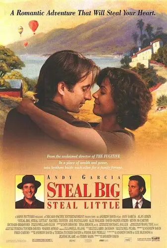 Steal Big, Steal Little (1995) White T-Shirt - idPoster.com