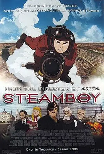 Steamboy (2005) Men's Colored Hoodie - idPoster.com