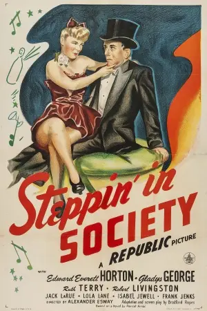 Steppin' in Society (1945) Women's Colored Tank-Top - idPoster.com
