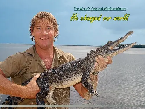 Steve Irwin - Crocodile Hunter Fridge Magnet picture 118991