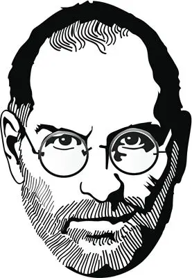 Steve Jobs White T-Shirt - idPoster.com
