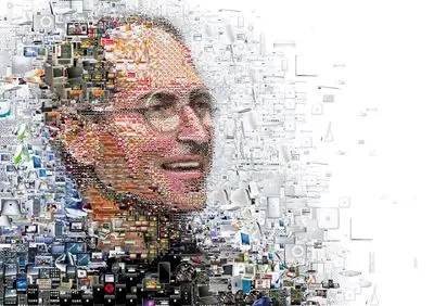 Steve Jobs White T-Shirt - idPoster.com