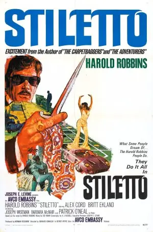 Stiletto (1969) White T-Shirt - idPoster.com