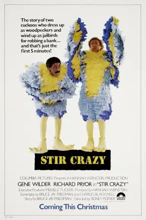 Stir Crazy (1980) Men's Colored T-Shirt - idPoster.com