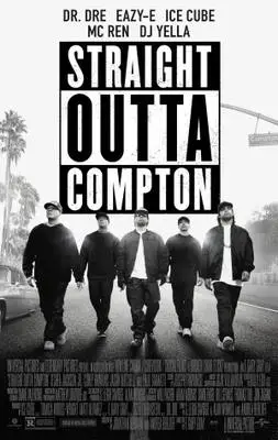 Straight Outta Compton (2015) White T-Shirt - idPoster.com