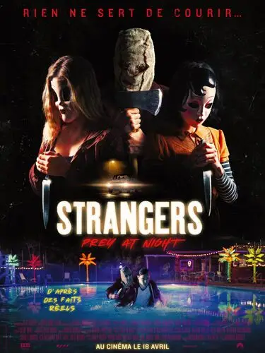 Strangers: Prey at Night (2018) Women's Colored Hoodie - idPoster.com