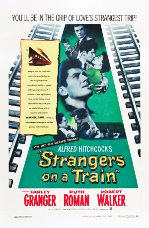 Strangers on a Train (1951) Women's Colored Tank-Top - idPoster.com
