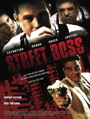 Street Boss (2009) White T-Shirt - idPoster.com