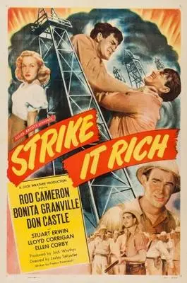 Strike It Rich (1948) Women's Colored T-Shirt - idPoster.com