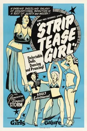 Striptease Girl (1952) White T-Shirt - idPoster.com