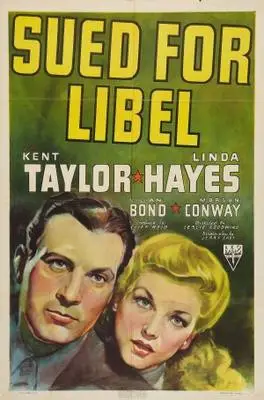 Sued for Libel (1939) Men's Colored Hoodie - idPoster.com